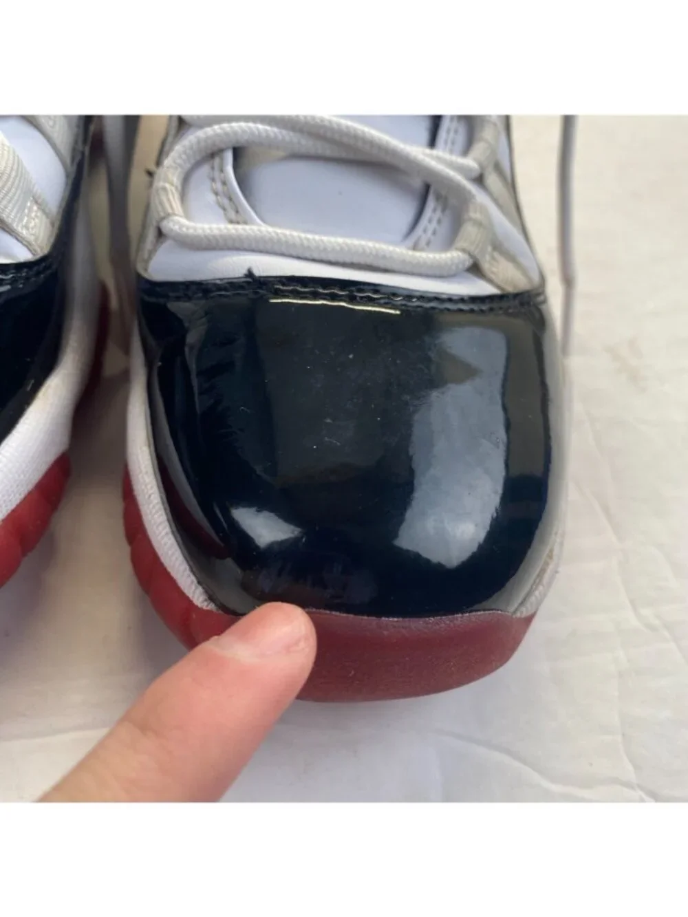 Size 6 Y Nike Air Jordan 11 Low Concord Bred 528896-160 Boys Athletic Shoes